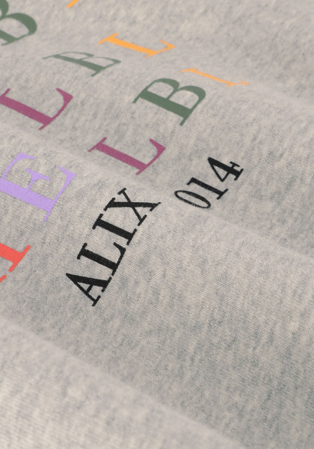 ALIX THE LABEL Pull LADIES KNITTED THE LABEL SWEATER en gris - large