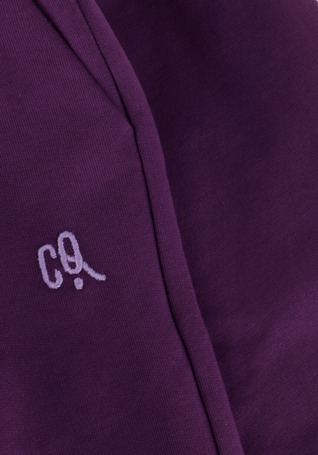 Paarse CARLIJNQ Joggingbroek BASIC-JOGGER - large
