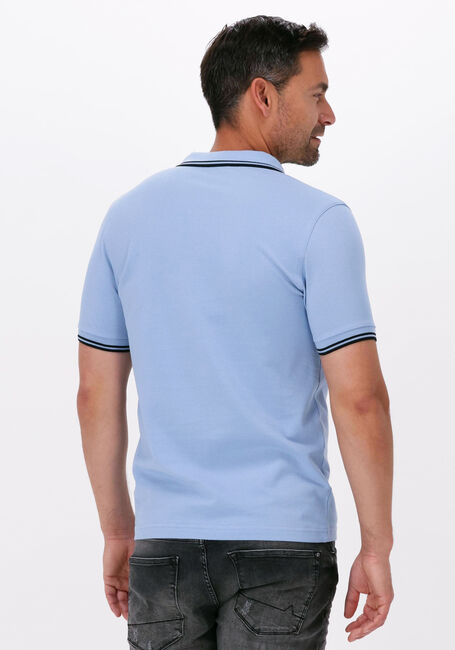FRED PERRY Polo TWIN TIPPED FRED PERRY SHIRT Bleu clair - large