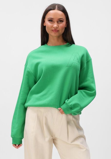 ALIX THE LABEL Chandail LADIES KNITTED EMBROIDERED A SWEATER en vert - large
