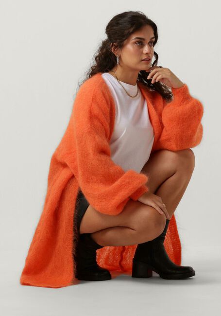 Oranje AMERICAN DREAMS Vest LEE MIDI CARDIGAN - large