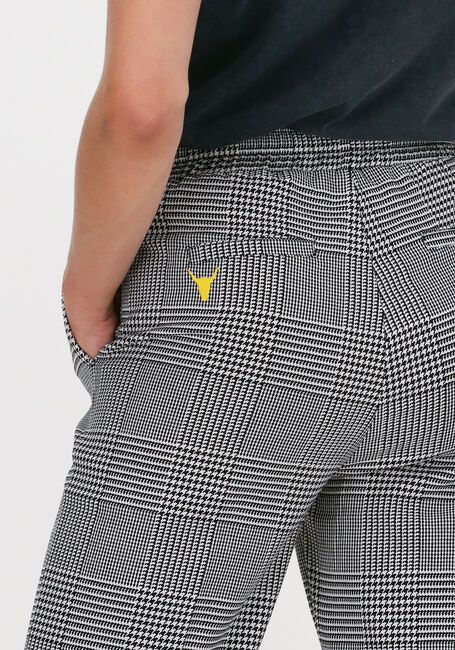 Zwarte ALIX THE LABEL Pantalon CHECK PANTS - large