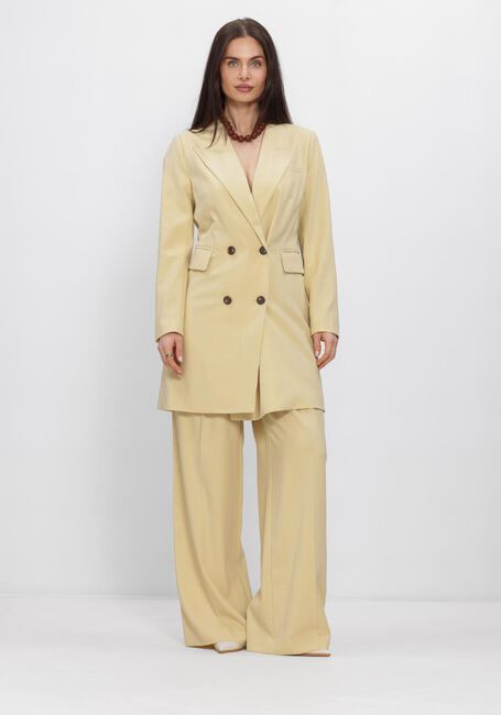 CO'COUTURE NILANCC PLEAT LLPANT Pantalons en jaune - large