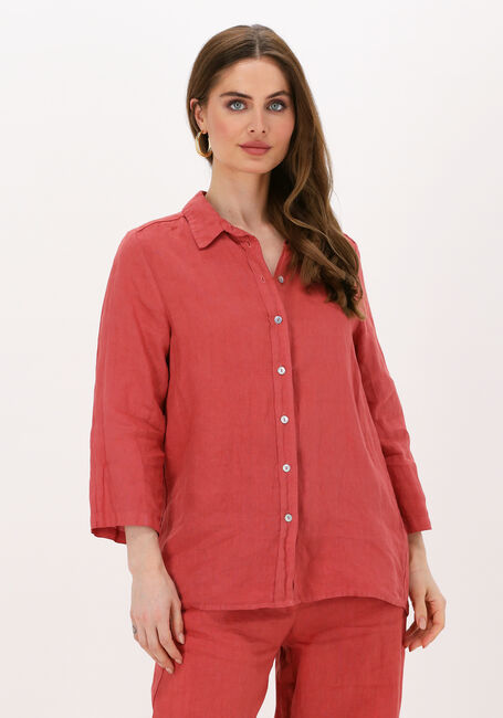 BY-BAR IRENE LINEN BLOUSE Blouses en rouge - large