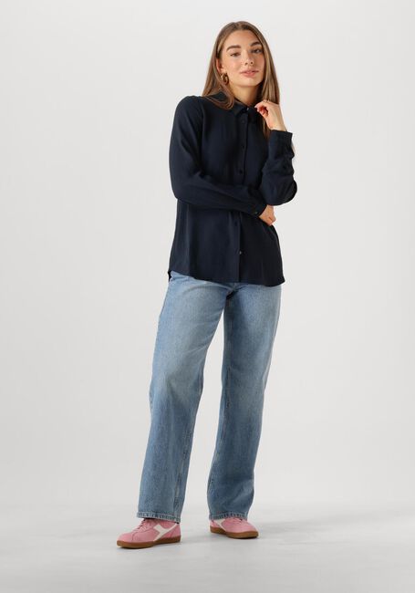Donkerblauwe MODSTRÖM  OSSAMD SHIRT - large
