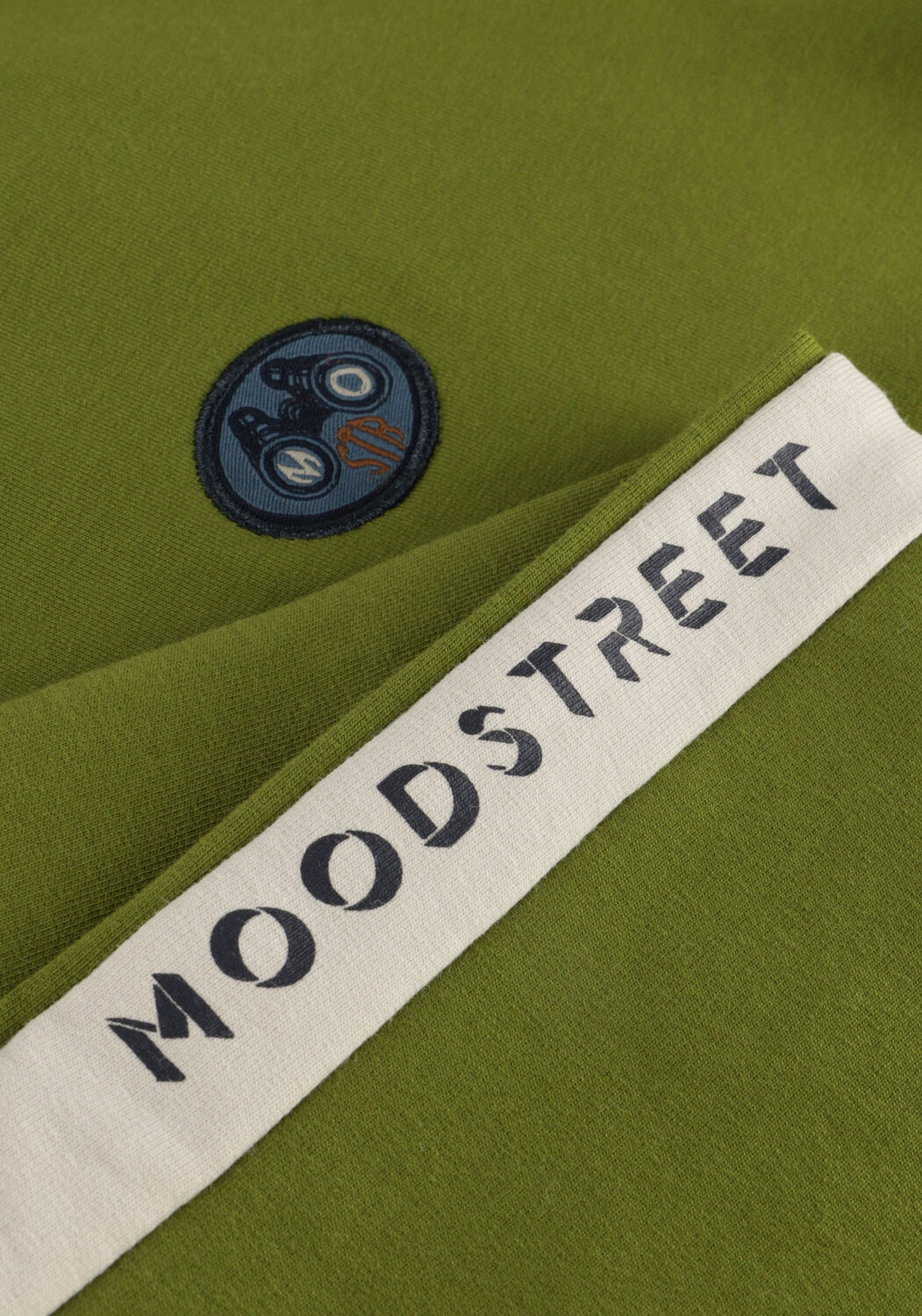 MOODSTREET Chandail SLEEVE STRIPE SWEATER en vert - large