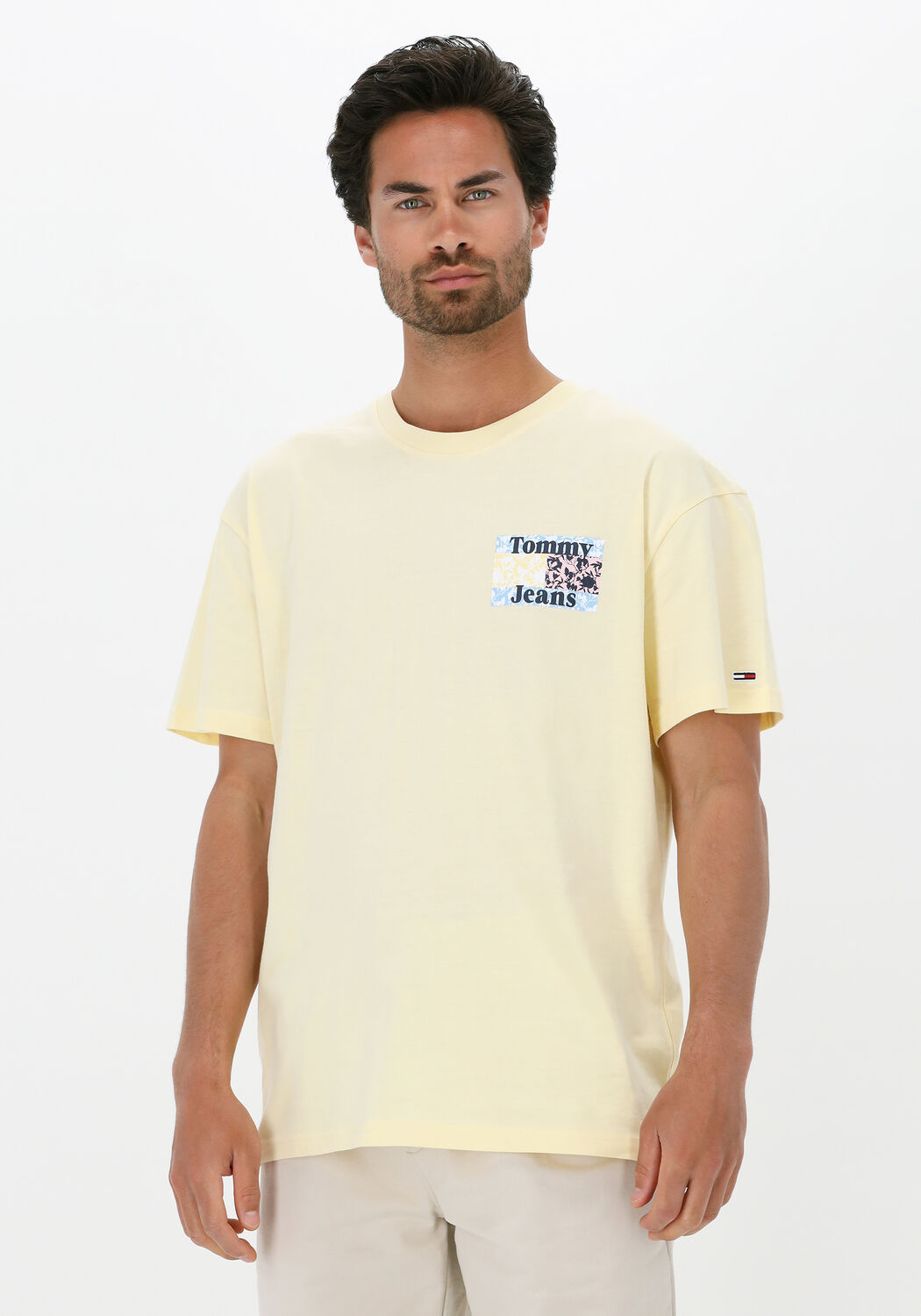 T shirt tommy jeans jaune clearance