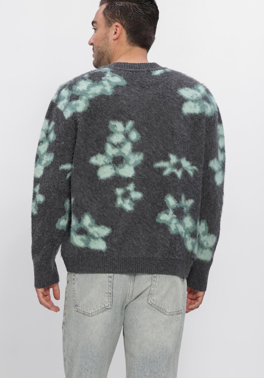 DSTREZZED Pull DS_SAM V-NECK Gris fonc&eacute; - large