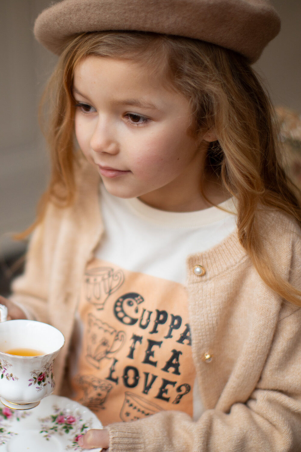 MOODSTREET LONGSLEEVE LINN Hauts & T-shirts &Eacute;cru - large