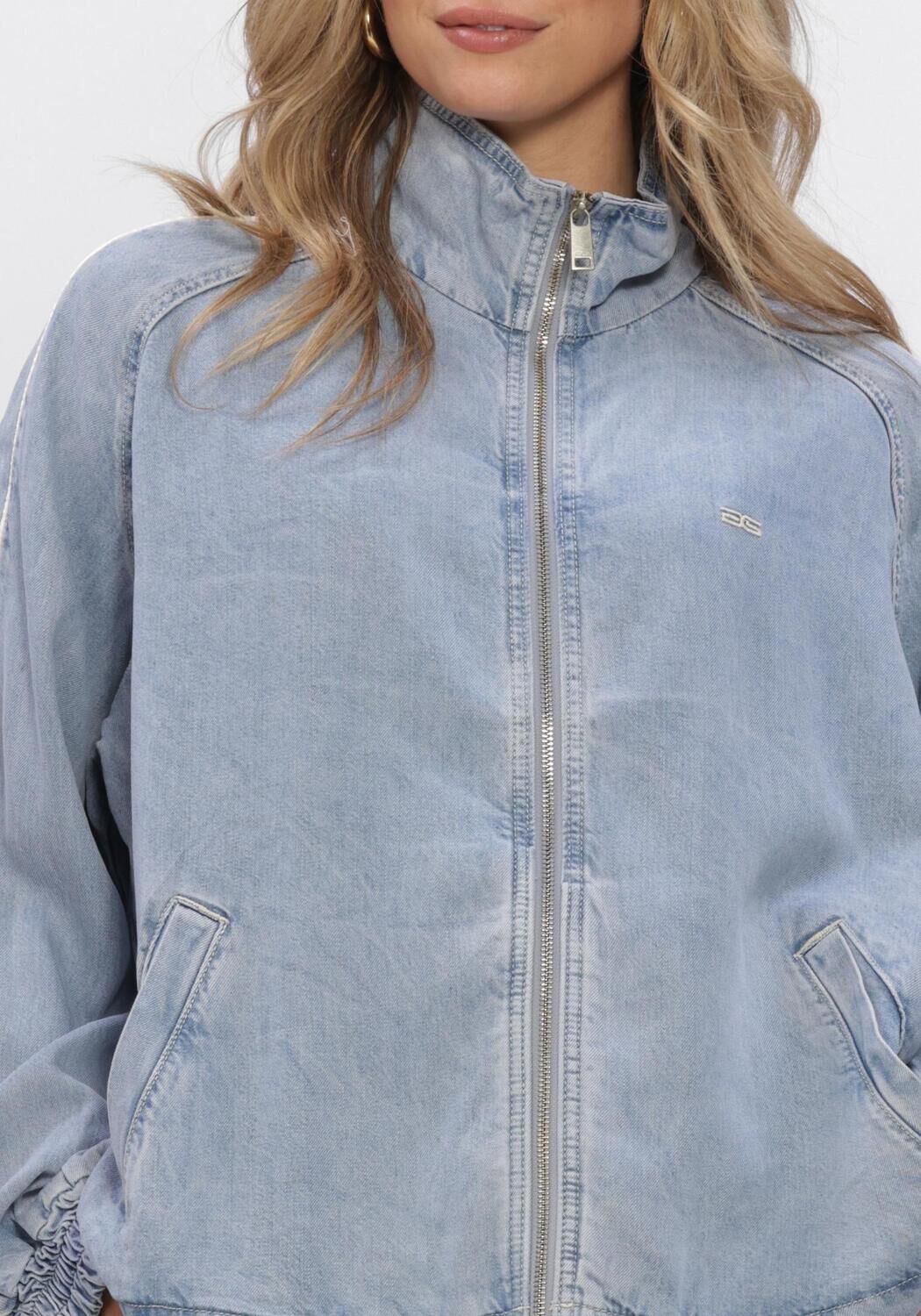 Blauwe GESTUZ Spijkerjas GZSEA JACKET - large