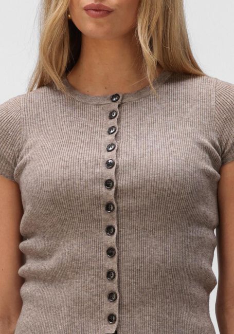 NEO NOIR Gilet TODDA KNIT TEE Sable - large