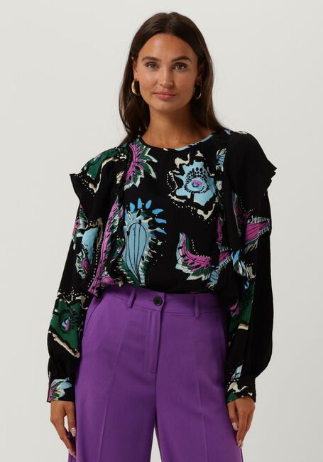Zwarte POM AMSTERDAM  BLOUSE 6934 - large