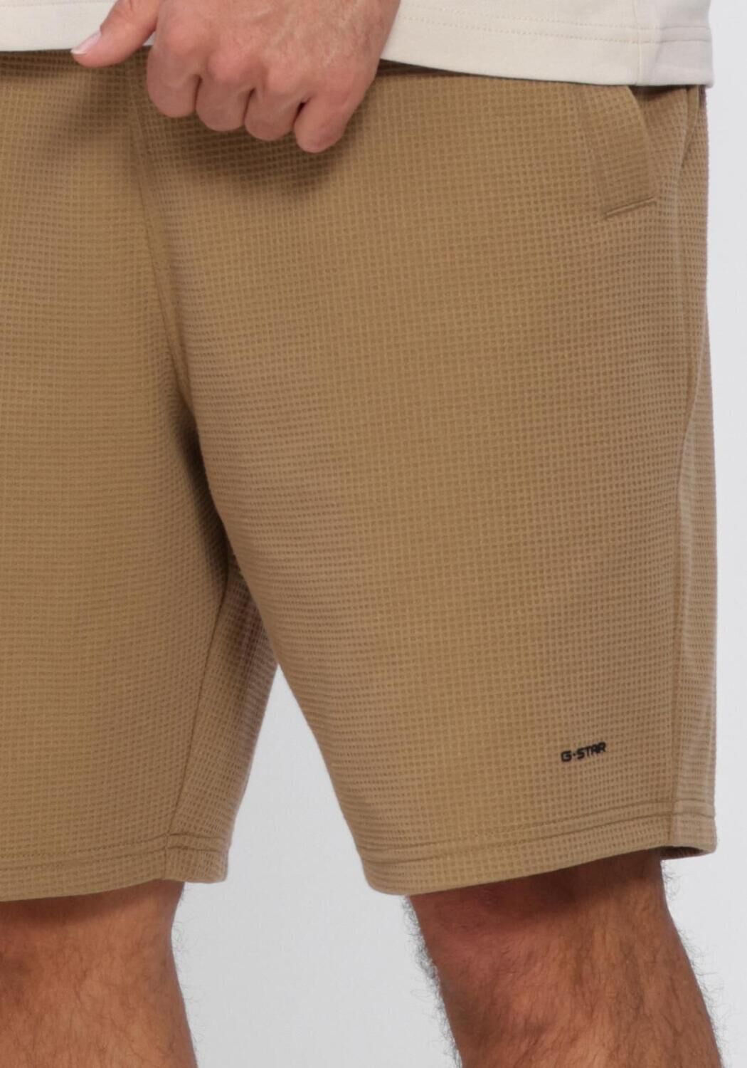 G-STAR RAW Pantalon courte STRUCTURED JERSEY SHORT Kaki - large