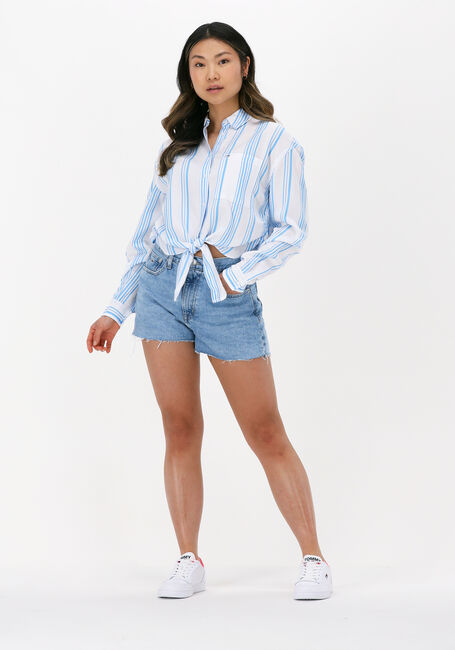 Lichtblauwe TOMMY JEANS Shorts HOTPANT - large