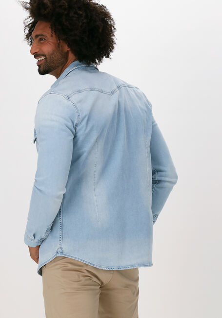 Blauwe PUREWHITE Casual overhemd 22010211 - large