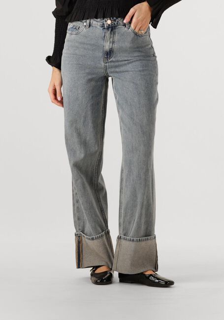 Lichtblauwe Y.A.S. Straight leg jeans YASTIRA HMW JEANS S. - large