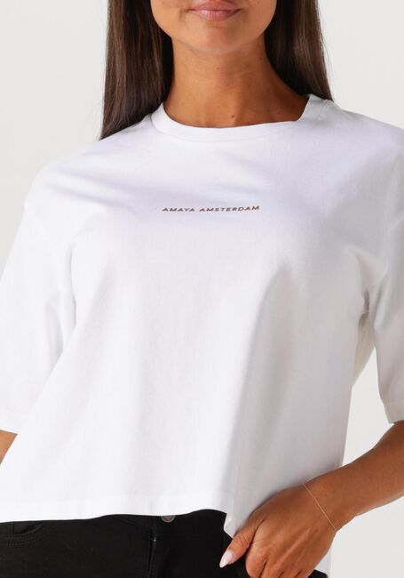 Witte AMAYA AMSTERDAM T-shirt BAILEY - large
