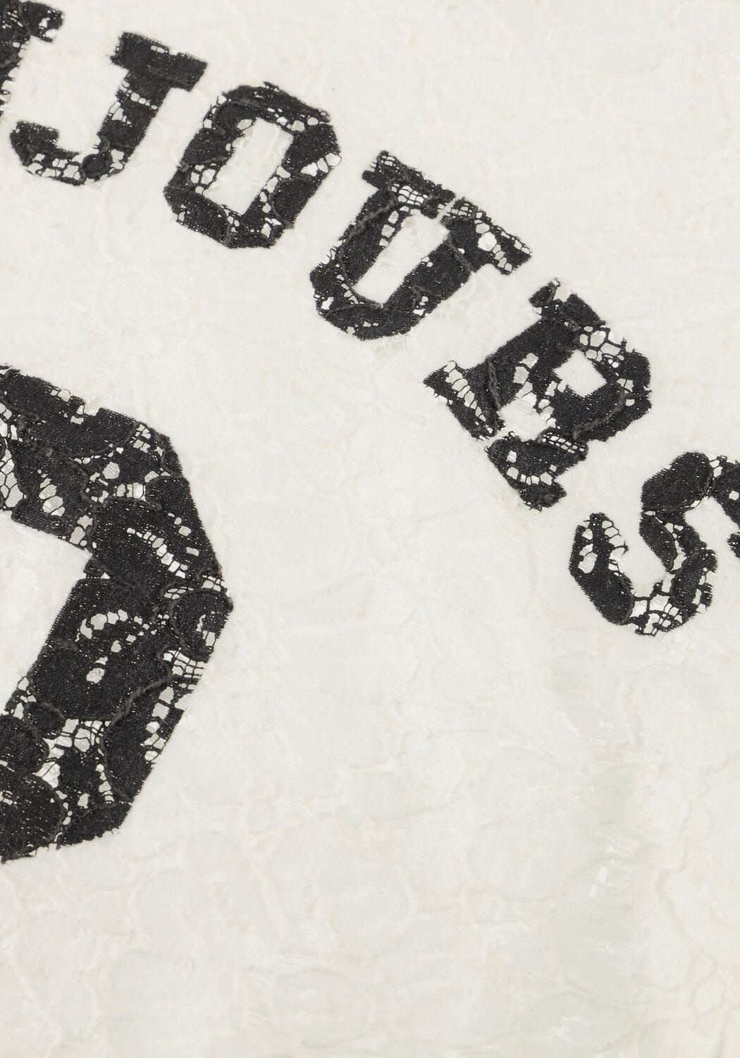 Witte INDIAN BLUE JEANS T-shirt T-SHIRT LACE - large