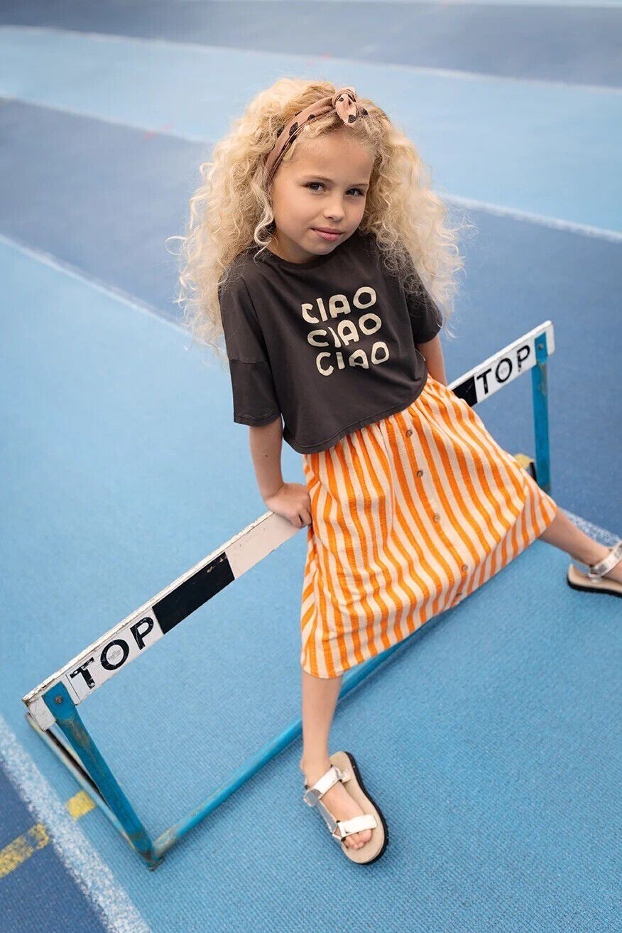 Multi Sproet & Sprout Minirok MIDI SKIRTS STRIPES - large