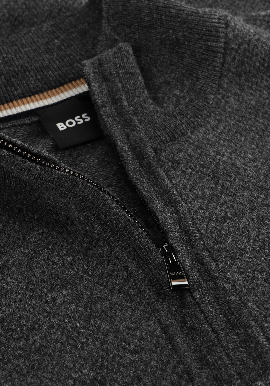 Zwarte BOSS BLACK Trui HETTORE - large