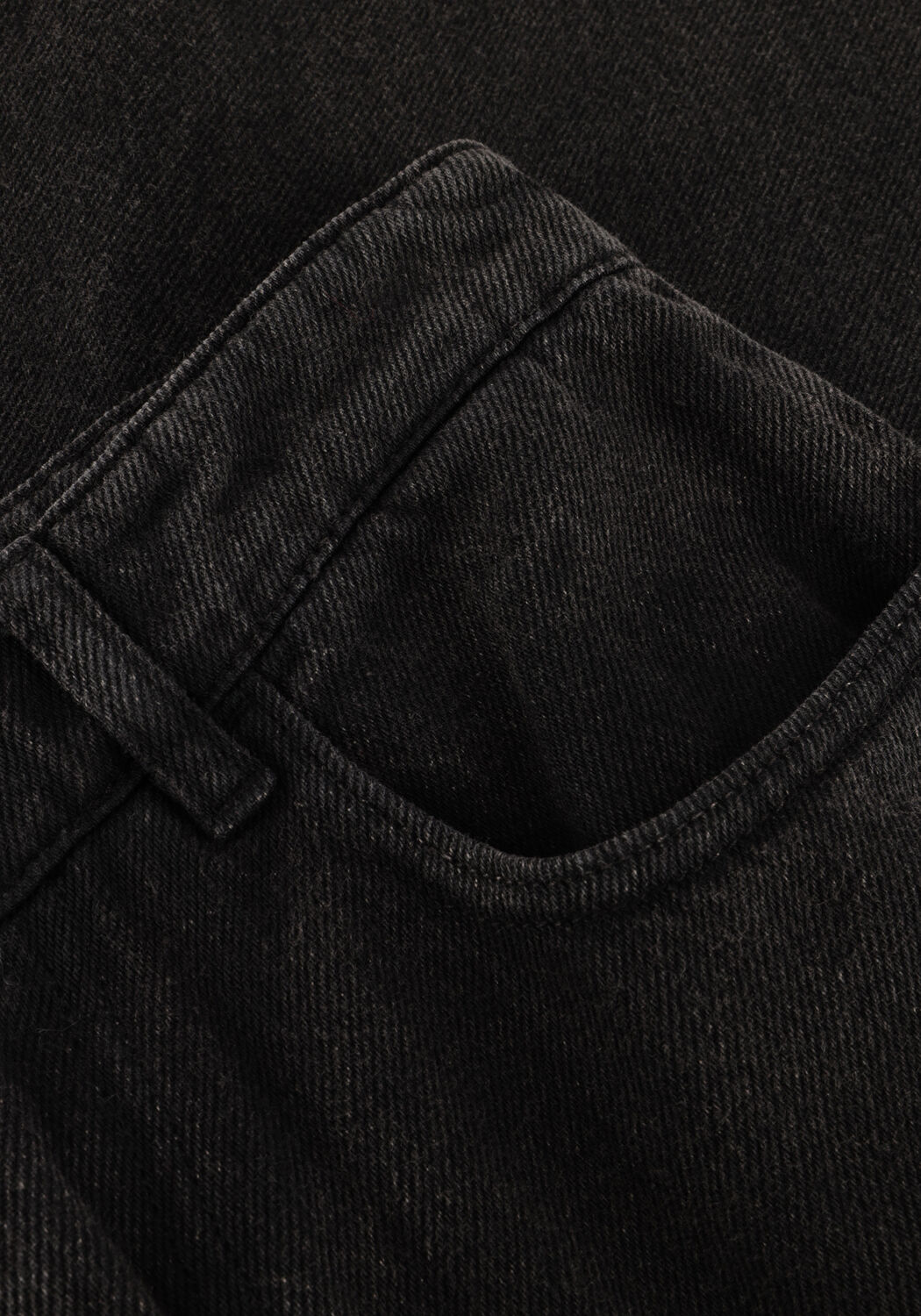 Zwarte BY-BAR Wijde broek LEW BLACK PANTS - large