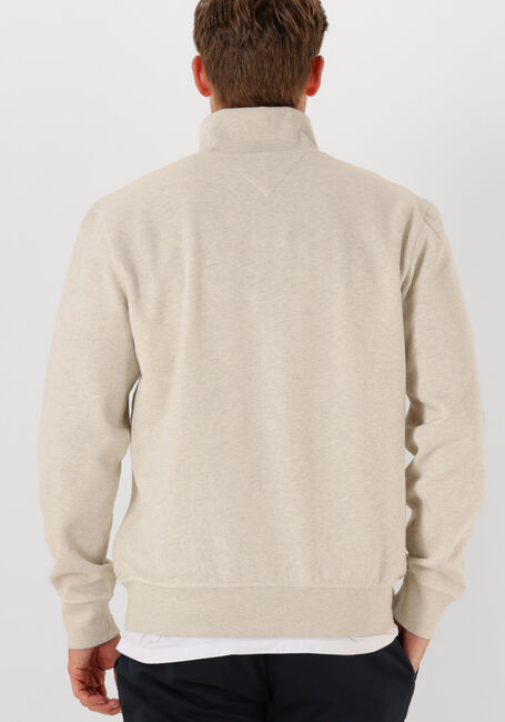 Ecru TOMMY HILFIGER Trui ESSENTIAL FLEECE 1/4 ZIP - large