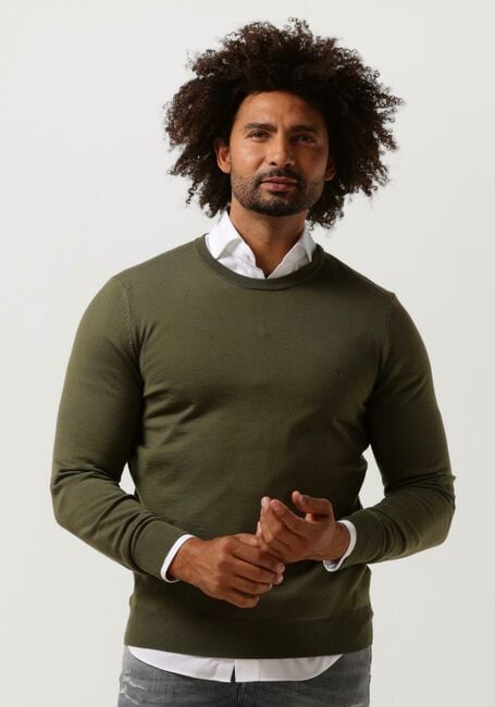 BOSS BLACK Pull BOTTO en vert - large