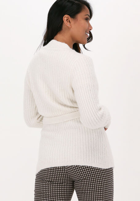 VANILIA Gilet HEAVY RIB CARDIGAN &Eacute;cru - large