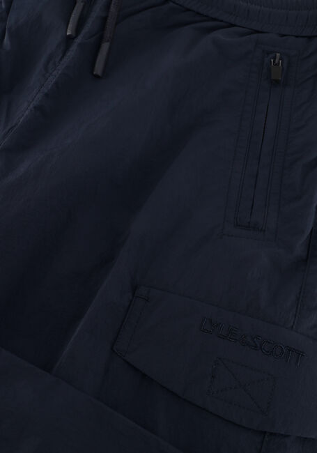 Donkerblauwe LYLE & SCOTT Cargobroeken TRACK PANT BOYS - large