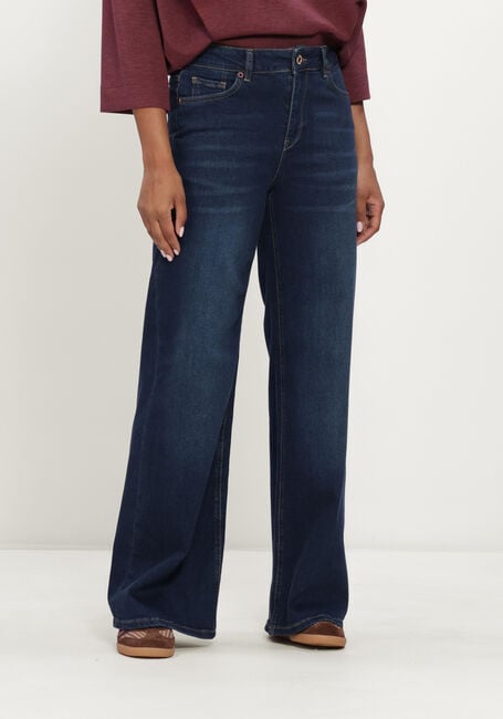MOS MOSH Wide jeans MMDARA HERA JEANS Bleu fonc&eacute; - large