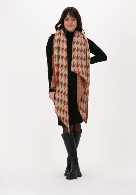 Bruine YEHWANG Sjaal WINTER WONDER - large