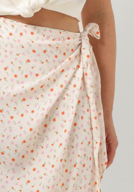 ENVII Jupe midi ENMALLORCA SKIRT AOP 7014 Crème - large