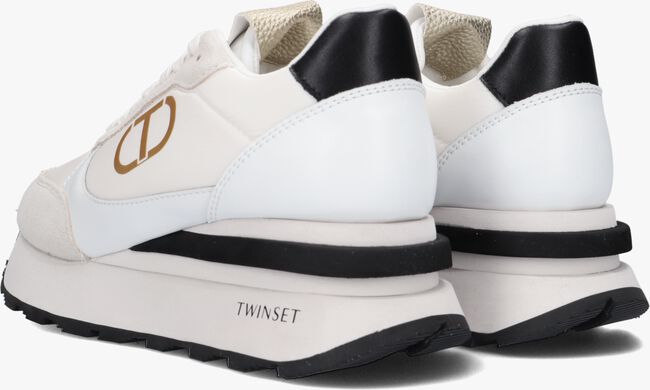 Witte TWINSET MILANO Lage sneakers 222TCP080 - large