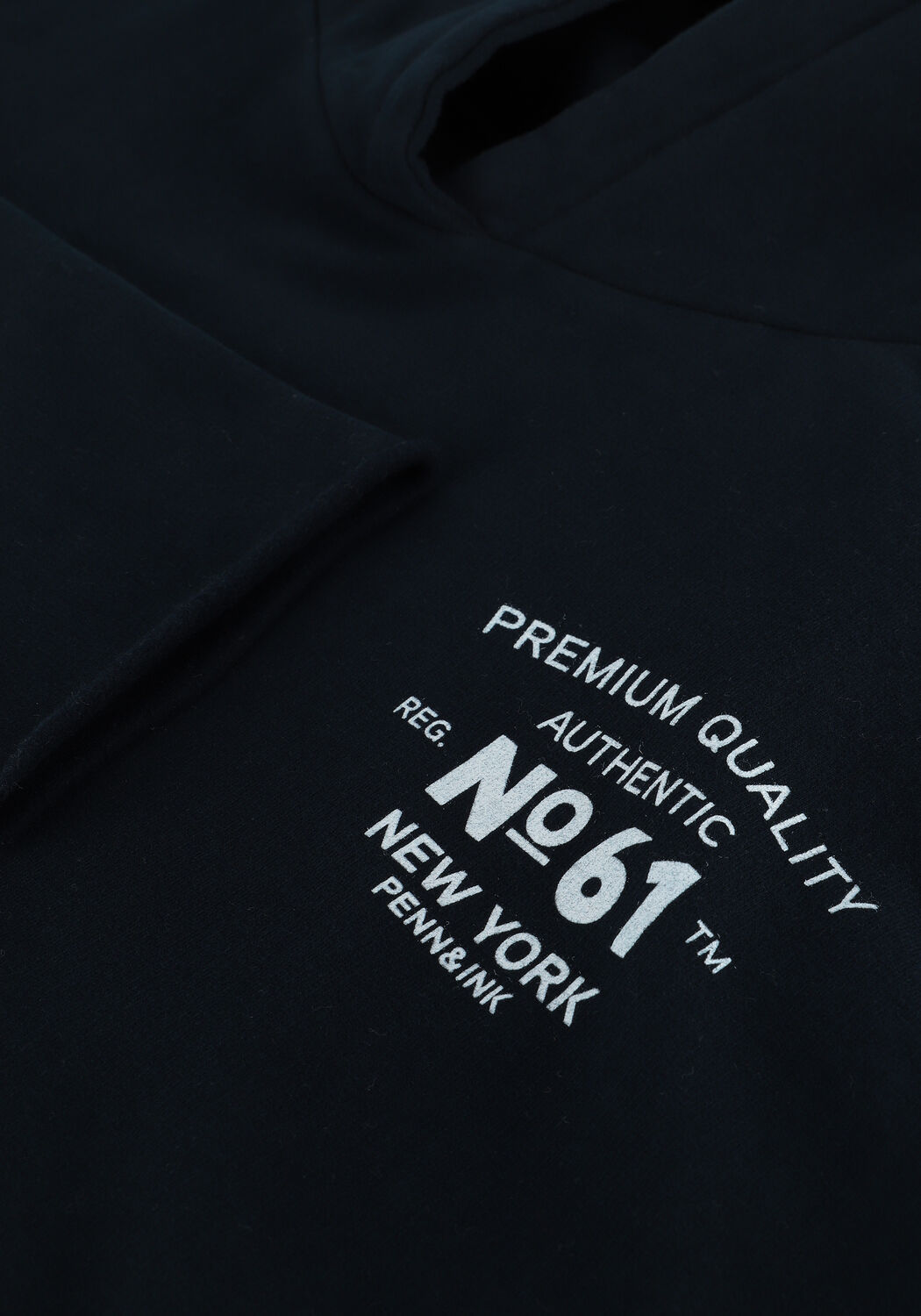 PENN & INK Chandail S22F1040 Bleu fonc&eacute; - large