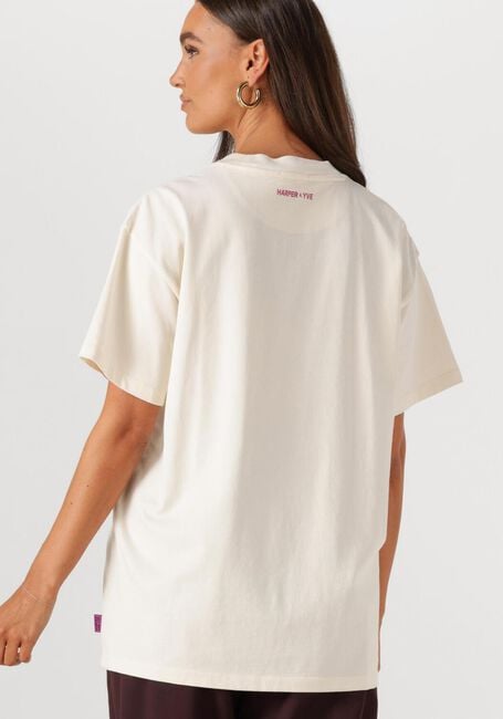 HARPER & YVE T-shirt NODRAMACLUB-SS en blanc - large