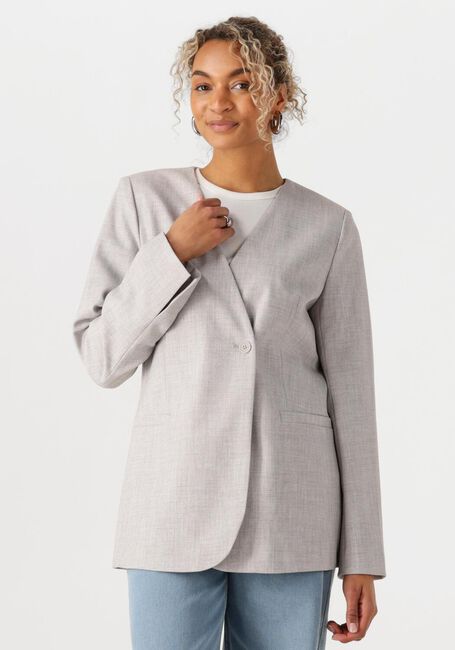 MODSTRÖM Blazer HEARTMD FITTED BLAZER Gris clair - large