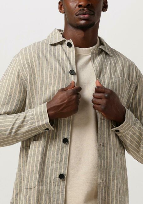 Beige THE GOODPEOPLE Overshirt JELIN - large