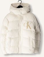 Witte CALVIN KLEIN Gewatteerde jas ESSENTIALS NON DOWN JACKET Witte CALVIN KLEIN Gewatteerde jas ESSENTIALS NON DOWN JACKET - medium