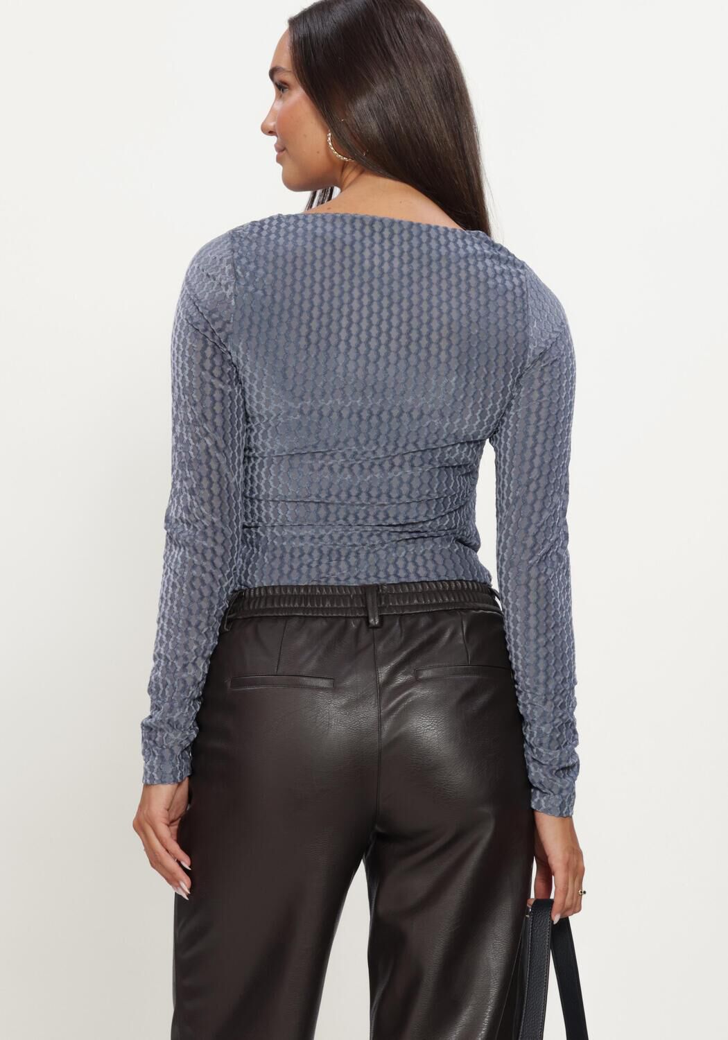 Blauwe FREEBIRD Top TAMINA - large