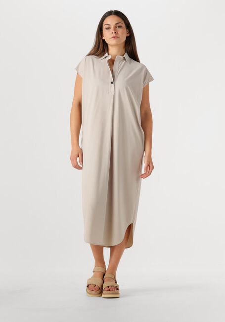 Beige PENN & INK Maxi jurk DRESS - large