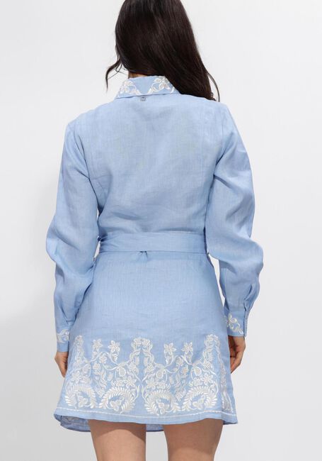 Lichtblauwe SILVIAN HEACH Mini jurk SHORT DRESS HYLAS - large