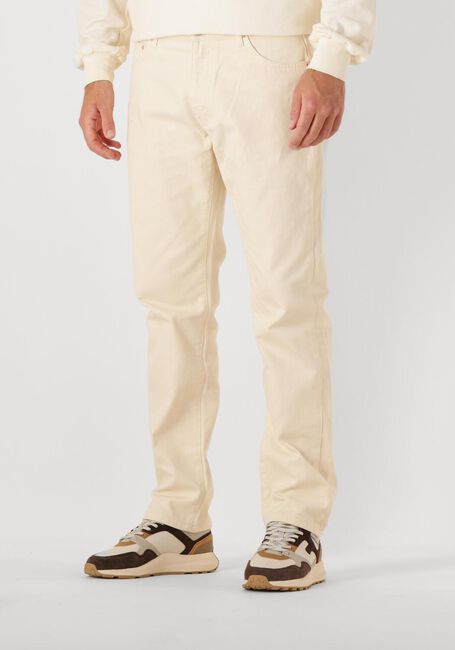 WOODBIRD Straight leg jeans WBDOC TWILL PANT Écru - large
