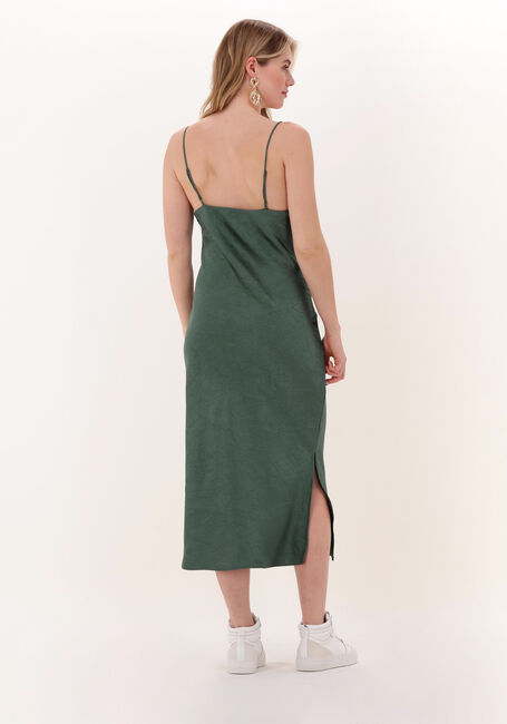 Groene JUST FEMALE Midi jurk RICH DRESS - large