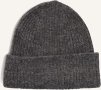 Grijze SELECTED WOMEN Muts SLFMALINE KNIT BEANIE - medium