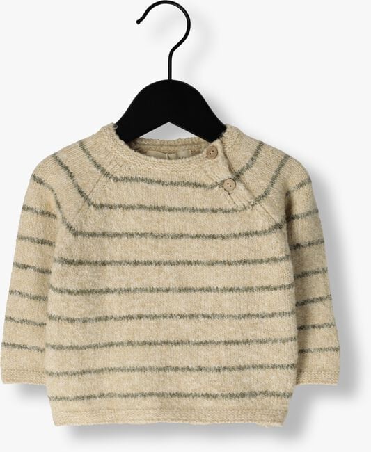 QUINCY MAE Pull ACE KNIT SWEATER Sable - large