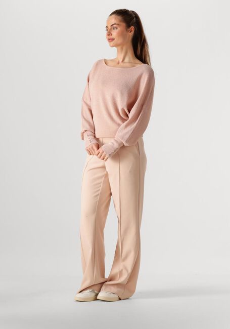 NUKUS Pull BATWING PULLOVER LUREX en rose - large