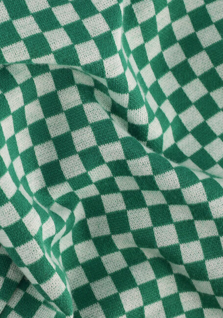 MOODSTREET Pantalon PANTS IN JACQUARD KNIT CHECK en vert - large