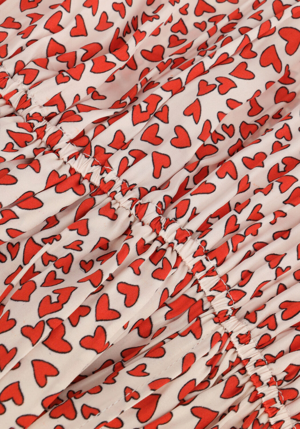 EST'SEVEN Mini robe EST&rsquo;JOURNEE DRESS BAMBU en rouge - large