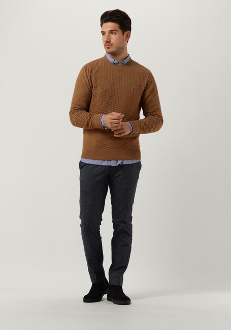 TOMMY HILFIGER Chemise décontracté NATURAL SOFT MICRO CHK SF SHIRT en bleu - large