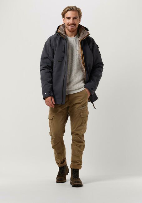 PME LEGEND Pull R-NECK KNIT SWEAT COMBINATION Blanc - large